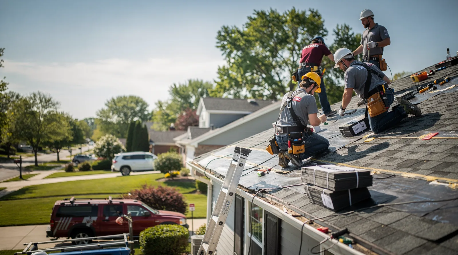 Roof Repair in Oreana, IL around you